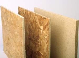 Κόντρα πλακέ, MDF και OSB