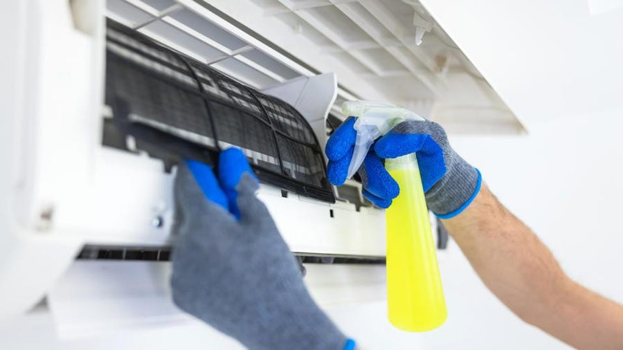 cleaning ac